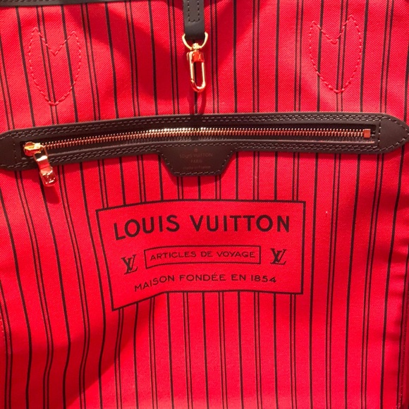 BNIB Louis Vuitton Damier Ebene Neverfull GM - Picture 3 of 7